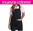 Pechera cocina con logo en tela TNT ecologica