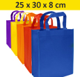 Bolsa Ecologica medidas 25x30x10 cms con Logo excelente resistencia personalizable