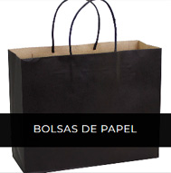 Bolsas de papel personalizadas e impresas con logo del cliente a un color